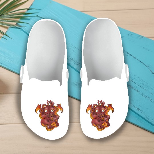 Cthulhu Giant Monster Myth Satanic Demon Gift Slip On Clogs
