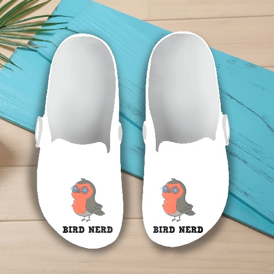 Bird Nerd Slip On Clogs