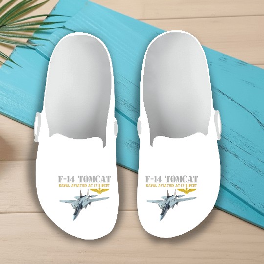 F 14 Tomcat Naval aviation Slip On Clogs