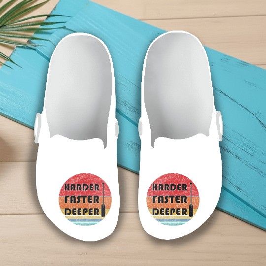 Dragon Boat Festival Rowing & Paddle Gift Slip On Clogs
