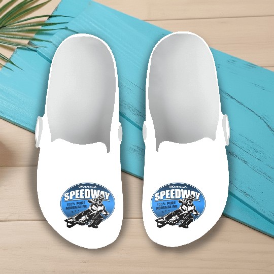 Motorcycle Speedway Racing Slip On Clogs