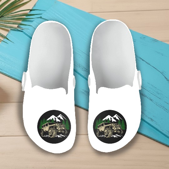 Mountain Jeep Slip On Clogs