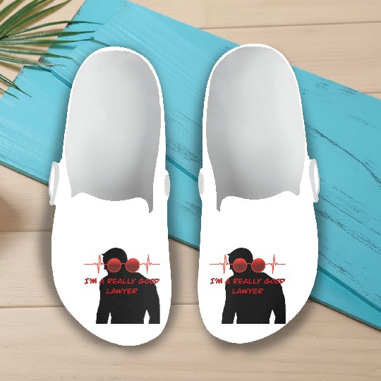 Daredevil heart beat no way home body shadow Slip On Clogs