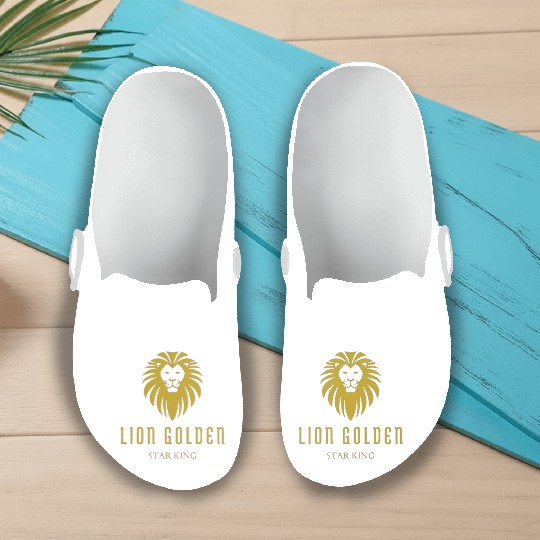 Lion Golden - Star King Slip On Clogs