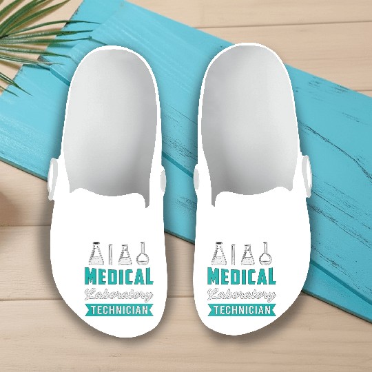 Medical Laboratory Technician Science Lab Tech Slip On Clogs