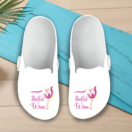 Ballet Ballerina Dance Dancer Dancing Ballet Gift Slip On Clogs