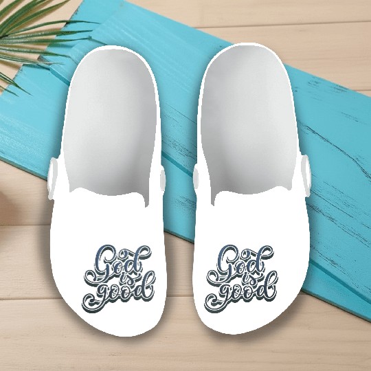 God is Good Slip On Clogs