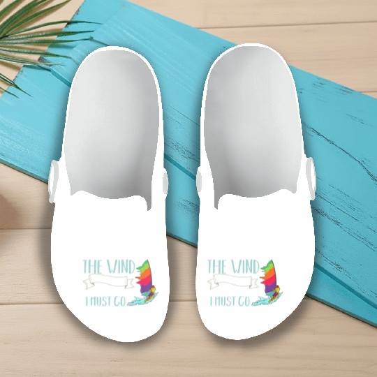 Windsurfing Board Sail Paddle Windsurfer Slip On Clogs