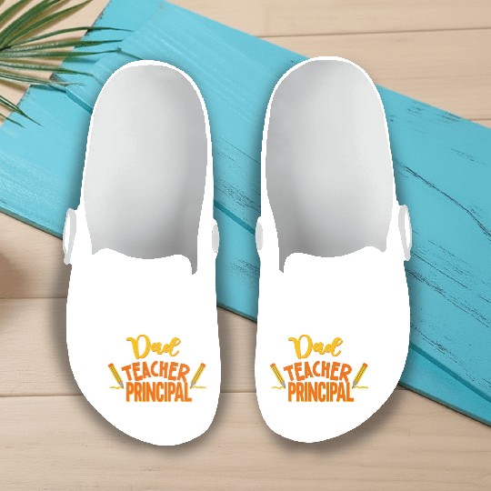 Dad Teacher Principal Homeschooling Homeschool Slip On Clogs