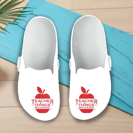 Teacher, Middle School Teacher, Elementary Teacher Slip On Clogs