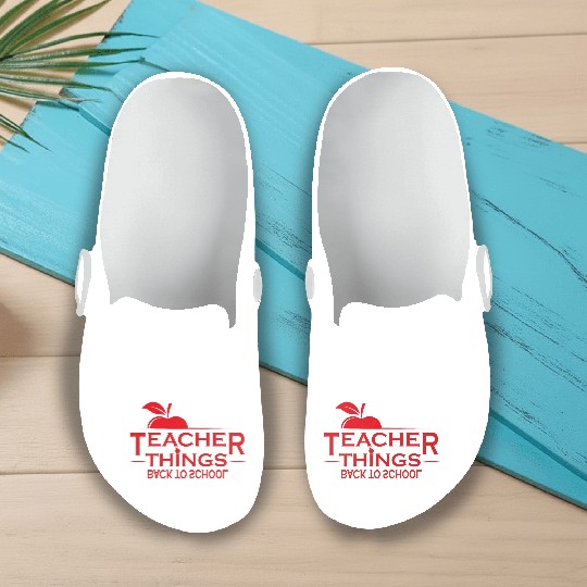 Teacher, Middle School Teacher, Elementary Teacher Slip On Clogs