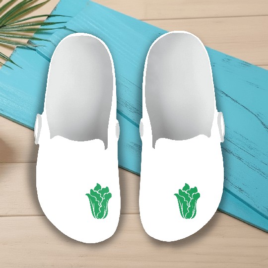 I Am A Lettuce Funny Slip On Clogs