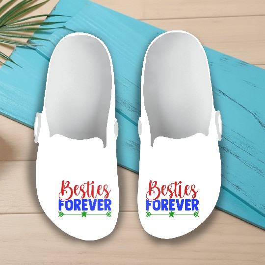 Besties Forever Slip On Clogs
