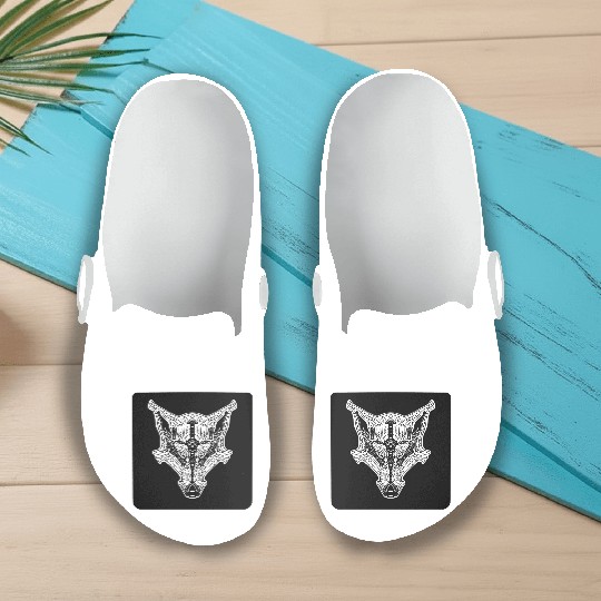 Wolf Slip On Clogs