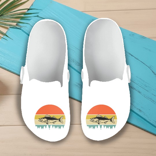 Walleye Fishing Slip On Clogs