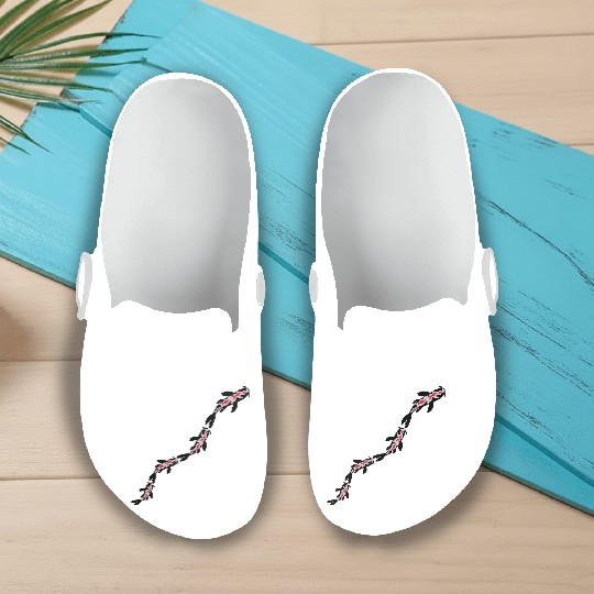 many koi fish nishikigoi Slip On Clogs