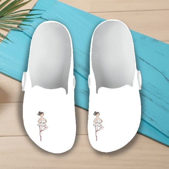 Ballet Ballerina Dance Dancer Dancing Ballet Gift Slip On Clogs