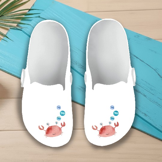 Korean Crab Slip On Clogs
