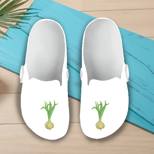 Onion plant Slip On Clogs
