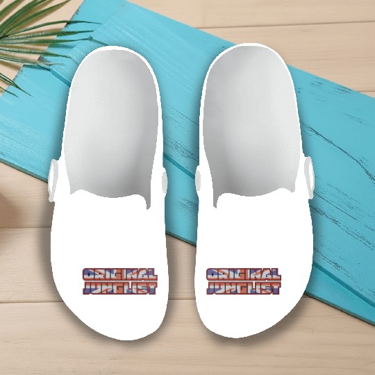 Original Junglist DNB Drum n Bass UK Remix Slip On Clogs