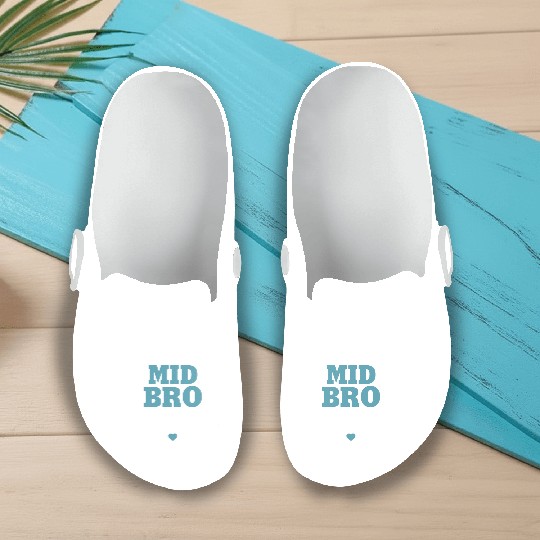 Mid Bro 2023 - Middle Brother Baby Birth Boy Slip On Clogs