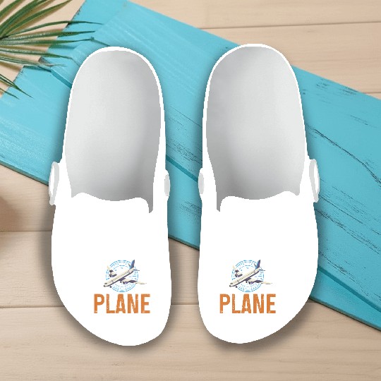 Airline Pilot A Goal Without A Plane Aircraft Slip On Clogs