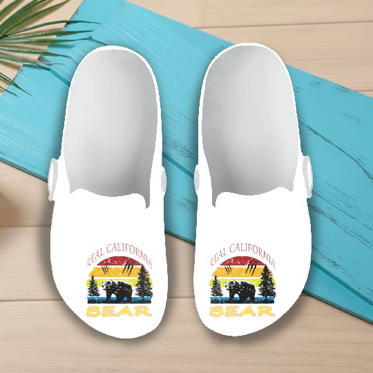California BEAR Slip On Clogs