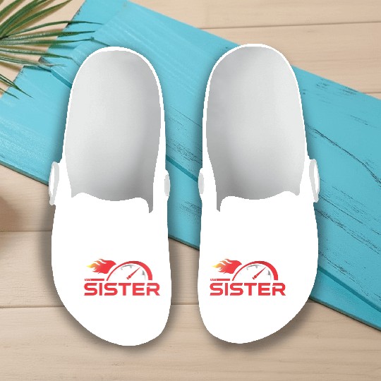 Sister Pit Crew Slip On Clogs