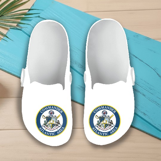 COMMANDER ATLANTIC AREA (U.S. Coast Guard) Slip On Clogs