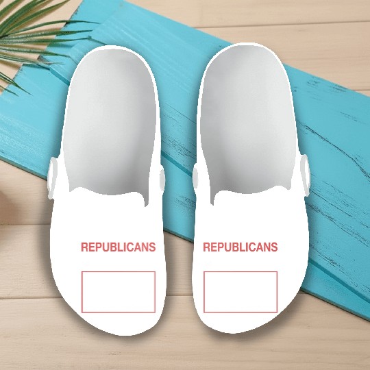 Anti Republicans Definition - Democrat Liberal Slip On Clogs