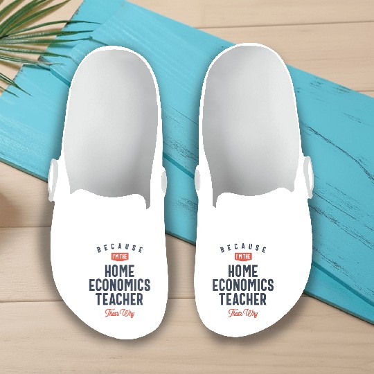 Home Economics Teacher Job Occupation Slip On Clogs