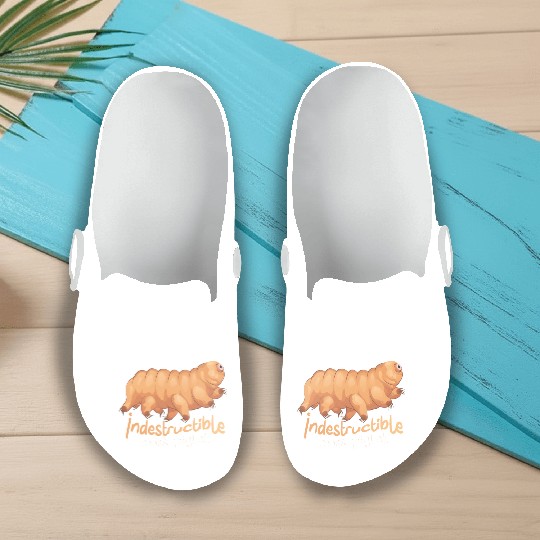 Indestructible Moss Piglet Science Tardigrade Slip On Clogs