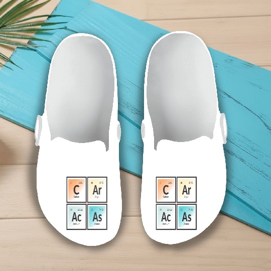 Caracas | Periodic Table of Elements Slip On Clogs
