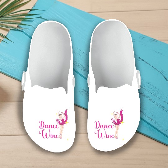Ballet Ballerina Dance Dancer Dancing Ballet Gift Slip On Clogs