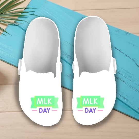 Martin Luther king jr. day Slip On Clogs