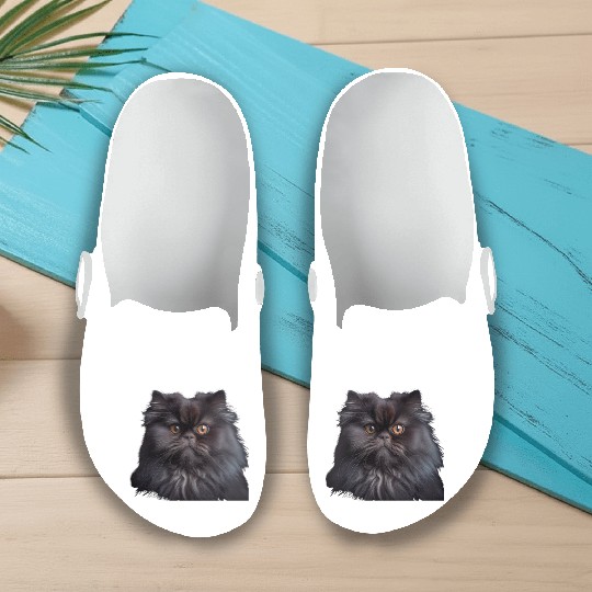 Persian Cat - A Sweet Gift Idea For All Cat Slip On Clogs