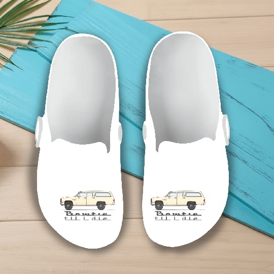 bowtie Santa Fe Tan Slip On Clogs