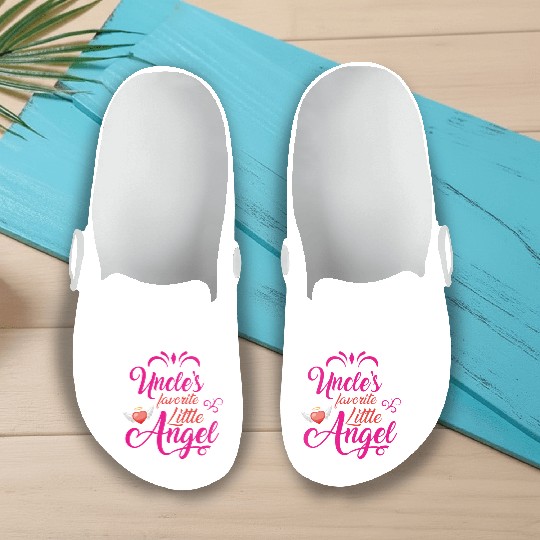 Uncle s Favorite Little Angel Slip On Clogs
