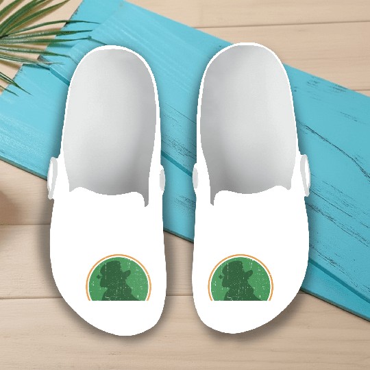 The Leprechauns Made Me Do It - St Patricks Day Slip On Clogs
