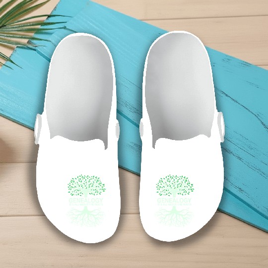 Family Tree Slip On Clogs Genealogy
