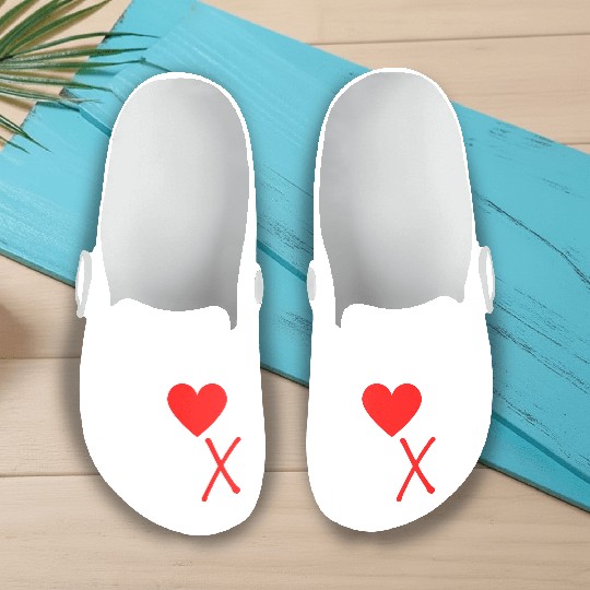 I Love Men I Love Me Slip On Clogs