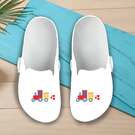 Funny Valentine Day Slip On Clogs