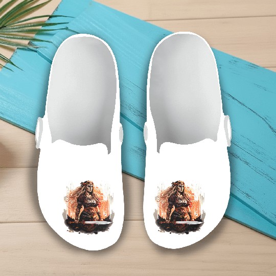Shield-maiden or Shieldmaiden Amazon Slip On Clogs