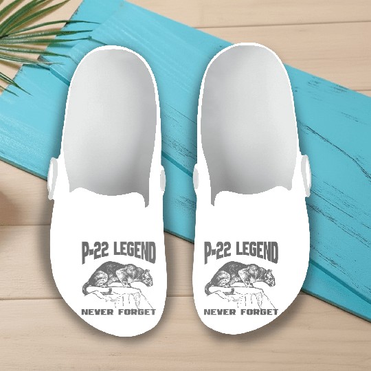 P22 MOUNTAIN LION SILVER LAKE NEVER FORGET Slip On Clogs