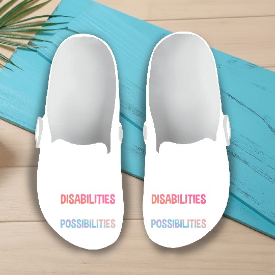 I See Possabilities Special Education Teacher Slip On Clogs