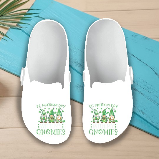 Garden Gnomes Gnome Lover Funny Gnome Gardening Slip On Clogs