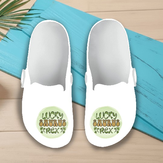 Lucky Patricks Day Sublimation Slip On Clogs