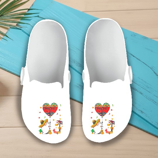 Gnome Postal Worker Cinco de Mayo Nacho Average Slip On Clogs