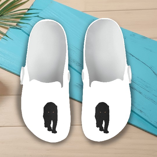 Black Panther Slip On Clogs