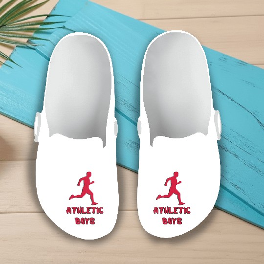 athletic boys Slip On Clogs